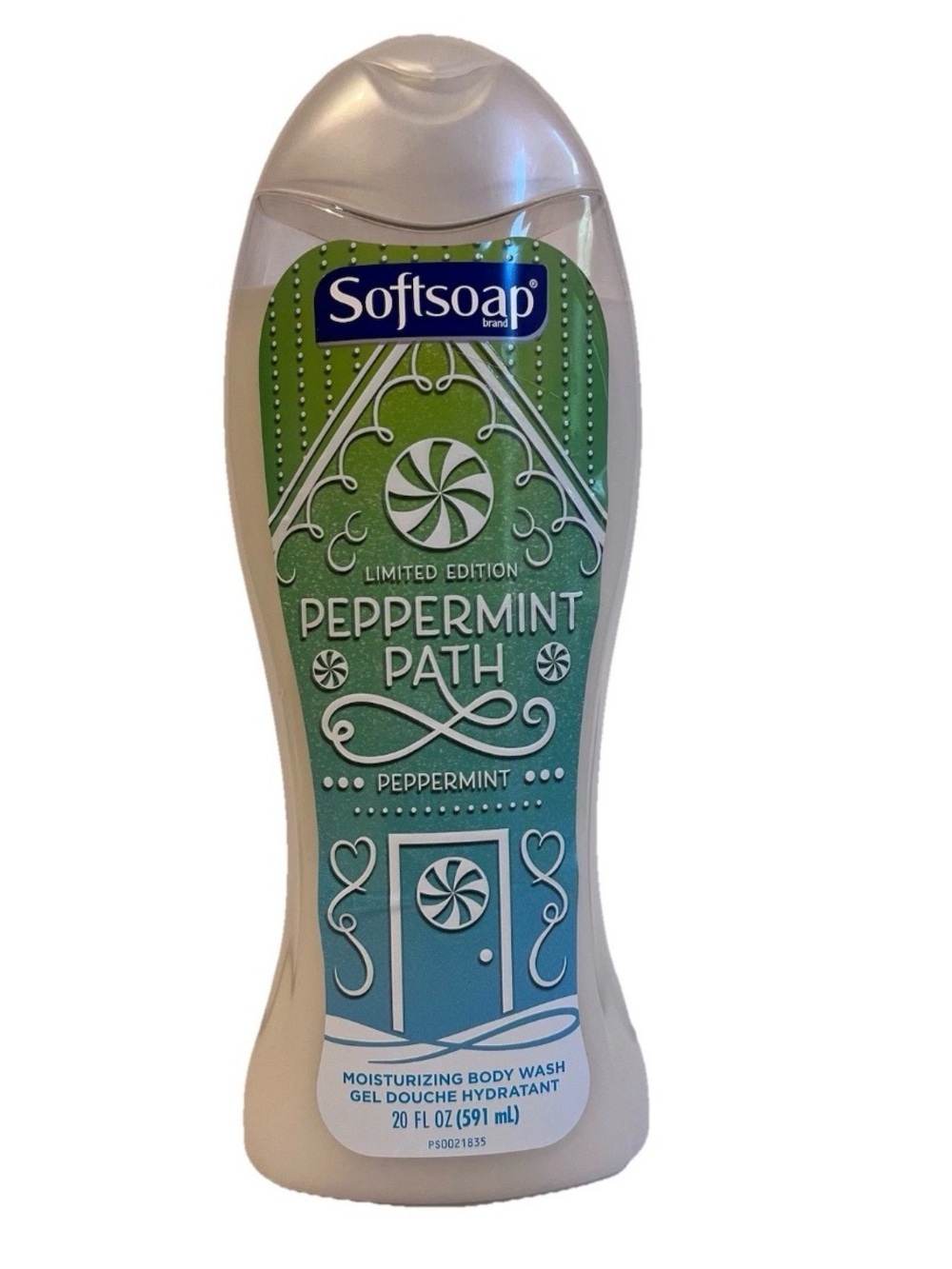 Softsoap Peppermint Path Moisturizing Body Wash - Green